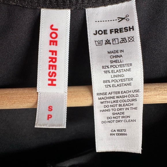 Joe Fresh black swimsuit - Picture 6 of 6